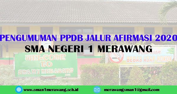 Hasil Rekap PPDB Jalur Afirmasi 2020