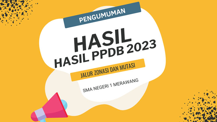 Pengumuman Hasil Seleksi PPDB JALUR ZONASI & MUTASI Tahun 2023 Pengumuman Hasil Seleksi PPDB JALUR ZONASI & MUTASI Tahun 2023