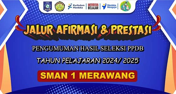 Pengumuman Hasil Seleksi PPDB JALUR AFIRMASI & PRESTASI Tahun 2024