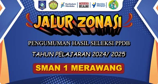 Pengumuman Hasil Seleksi PPDB JALUR ZONASI Tahun 2024