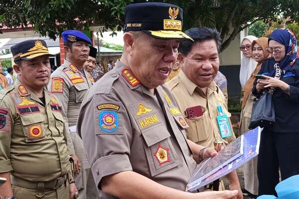 Kunjungan Gubernur Babel ke SMA Negeri 1 Merawang