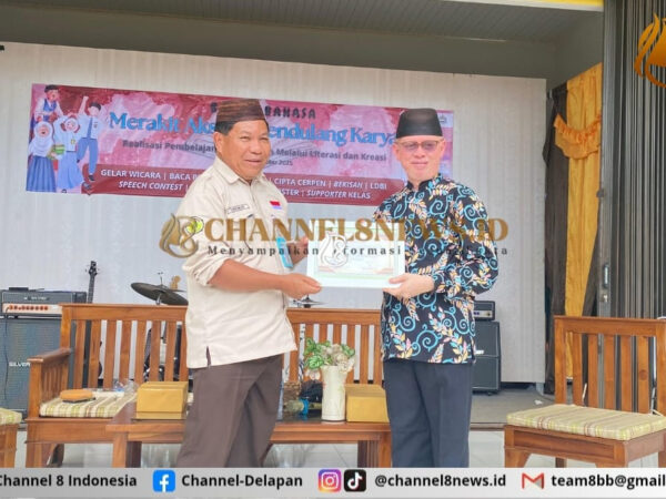 Semarak Bulan Bahasa di SMA 1 Merawang Bangka, Rusydi Sulaiman: Dari Literasi Menuju Academic Community