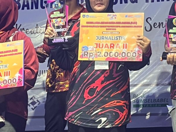 Juara 2 FLS3N SMA Bidang Jurnalistik Tingkat Provinsi Kepulauan Bangka Belitung