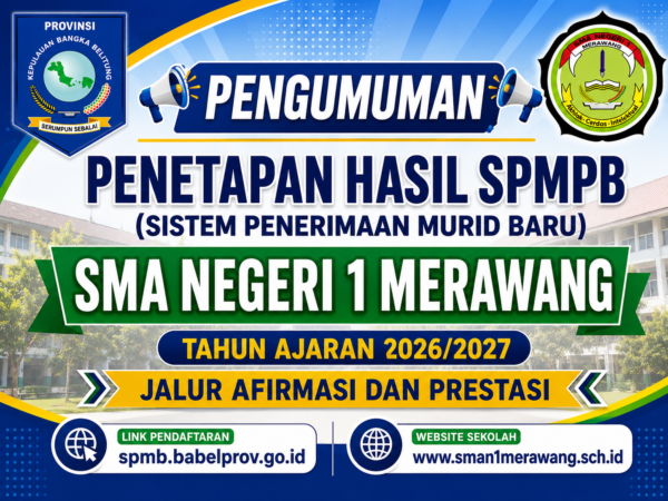 Pengumuman Hasil Seleksi SPMB Jalur Afirmasi dan Prestasi Tahun Ajaran 2026/2027